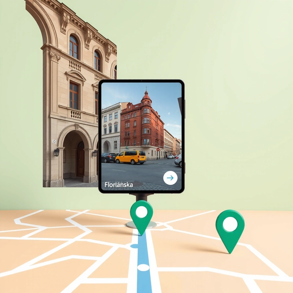 Mapa lokalizacji biura Vitalmannbf w centrum Krakowa