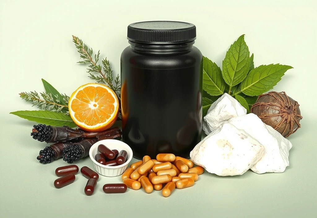 Naturalne składniki suplementów Vitalmannbf